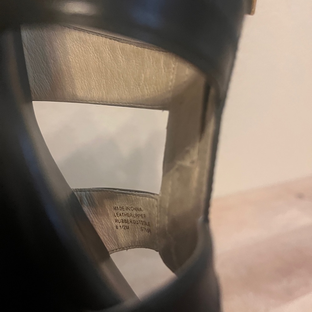 Michael Kors Black Wedges - Picture 4 of 4